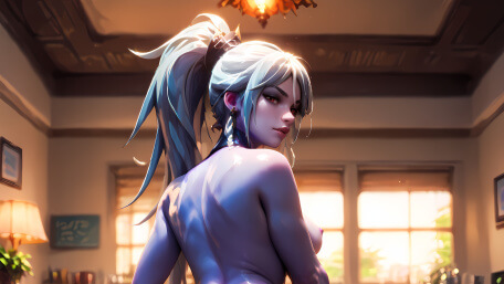 Drow Ranger Nude Art from DOTA 2