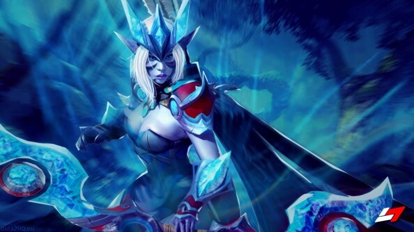 Drow Ranger Wallpaper (Frost Crystal set)