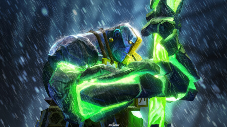 Earth Spirit from DOTA 2 Game Art