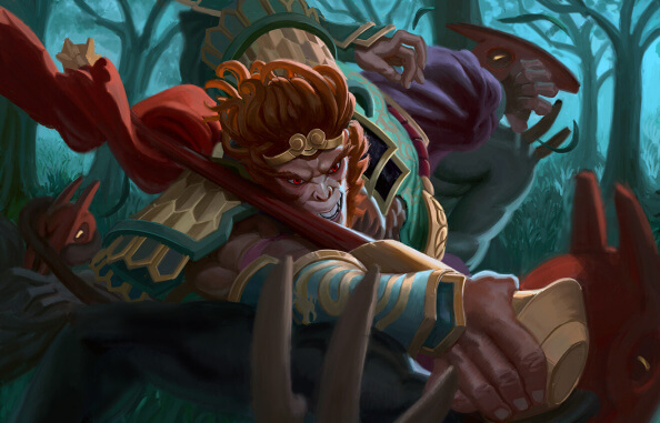 Monkey King Fighting Mode Fan Art