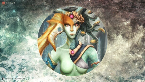 Naga Siren X Medusa Wallpaper