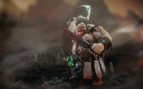 Pudge Fan Art (3D Render)