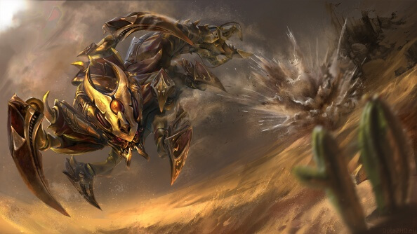 Sand King Wallpaper (The Iron Sting set)