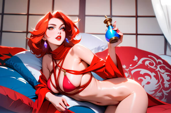 Sexy DOTA 2 Girl Lina