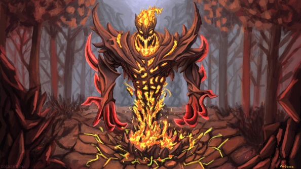 Shadow Fiend Artwork