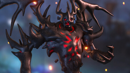 Shadow Fiend DOTA 2 Fan Art 3D