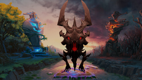 Shadow Fiend's Big Head DOTA 2 for PC and Phone