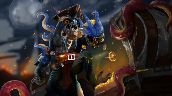 Slark Loading Screen [Cursed BlackFlag]