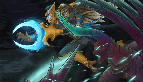 Terrorblade and Skywrath Mage