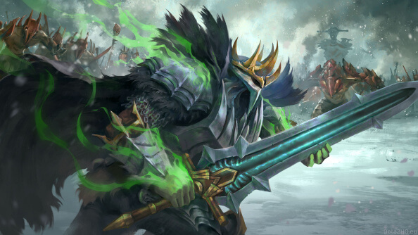 dota 2 wallpaper skeleton king