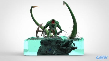 Tidehunter Sculpture