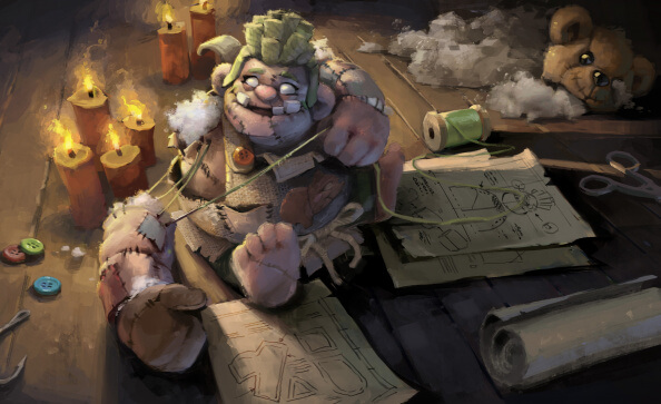 dota 2 pudge set wallpaper