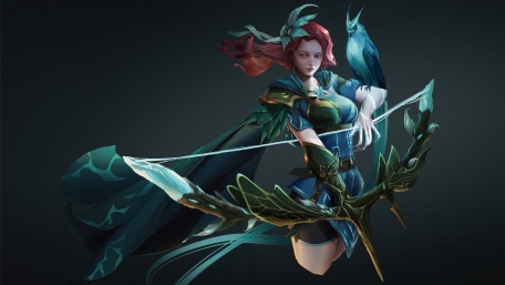 dota 2 wallpapers windrunner