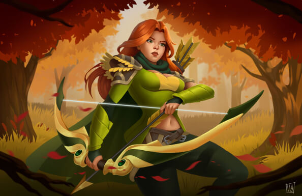 Windranger Fan Art